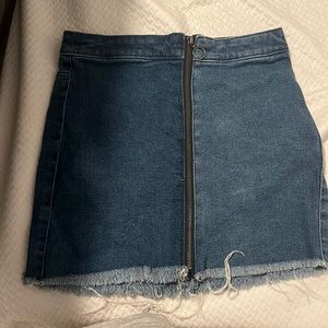 Jean skirt